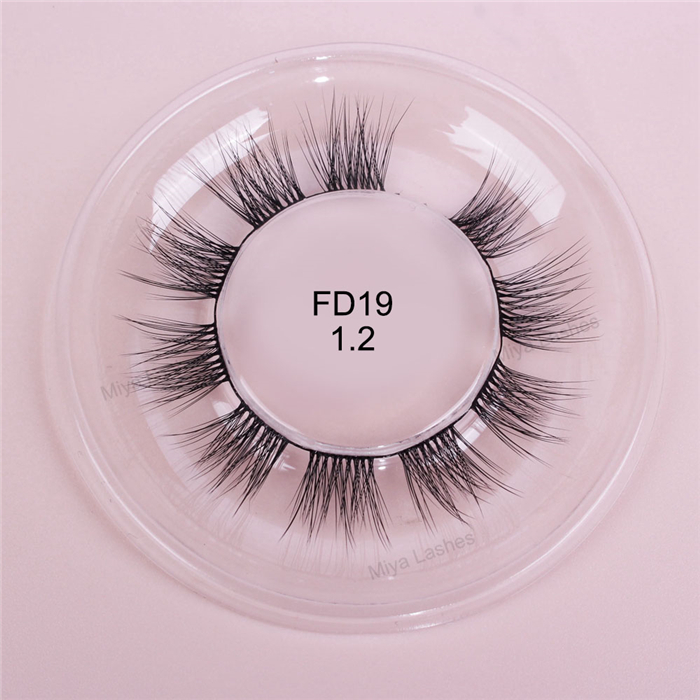 Individual Cluster Lashes Black band FD19