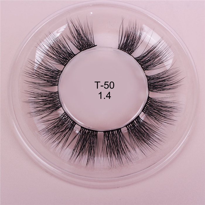 Individual Cluster Lashes Black band T50