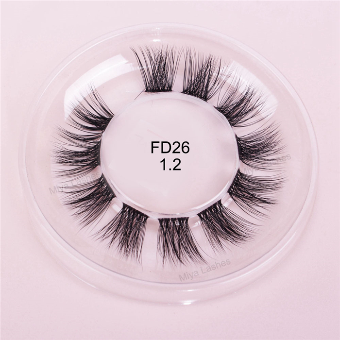 Individual Cluster Lashes Transparent band FD26